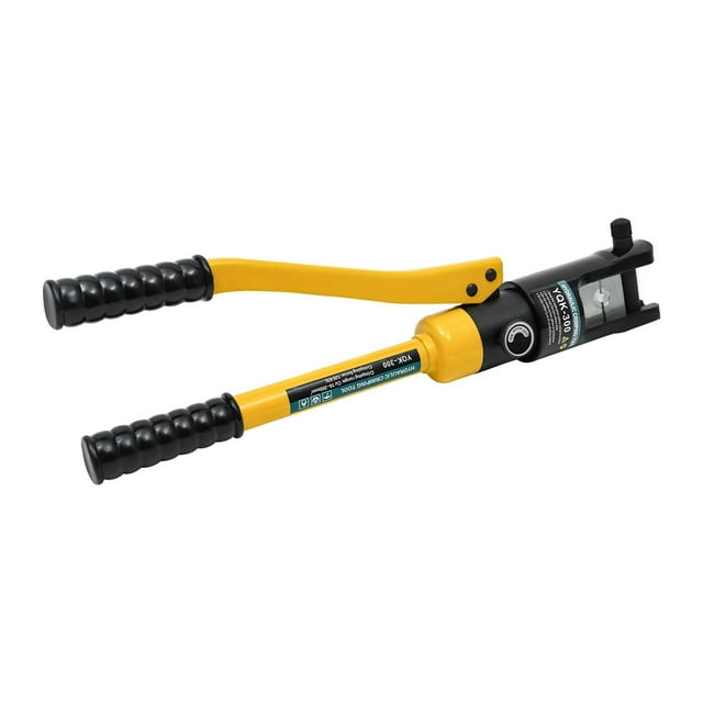 12T Hydraulic Crimping Tool Steel Wire Rope Wire Balustrade Crimper W/20 Dies Yellow/Green/Red/Blue ,Widely Used