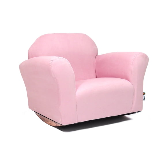keet Comfortable Kid Rocking Chair, Foam Solid Pink, 18.00 x 24.00 x 18.00 Inches, 14 lbs