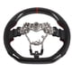 thumbnail image 1 of Volante de fibra de carbono de cuero preperforado de napa con costuras rojas apto para Subaru WRX/STI 2015-2020 Jadeshay A, 1 of 8