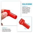 thumbnail image 5 of Battery Terminal Cover, 12 Pcs Battery Terminal Protector Truck Battery Terminal Cover with Washers Red L10-14-45mm for Car Accessories Truck Marine Boat, 5 of 7