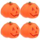 thumbnail image 3 of 4 unids Halloween Calabaza Cartoon Dog Pet Dog Squeaker Juguetes para Perros Pequeños Mascotas, 3 of 7