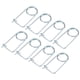 thumbnail image 1 of Uxcell 8-Pack Pin de Seguridad de Pasador en Forma de Broche, Pines de Acero de Resorte M3x40mm, Sujetadores de Broche de Bloqueo Rápido, Clips Retenedores Pesados, 1 of 7