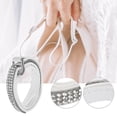 thumbnail image 4 of 1 Pair Detachable Rhinestone High Heels Shoe Straps for Lady Replacement, 4 of 5