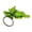 Yellow green, variant on Detailed 3D Wolf Keychain Charm Portable and Sturdy for Creative Gifts