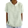 thumbnail image 2 of Basic T Shirts for Women Everyday Casual Loose Fit Summer Short Sleeve, 2 of 5