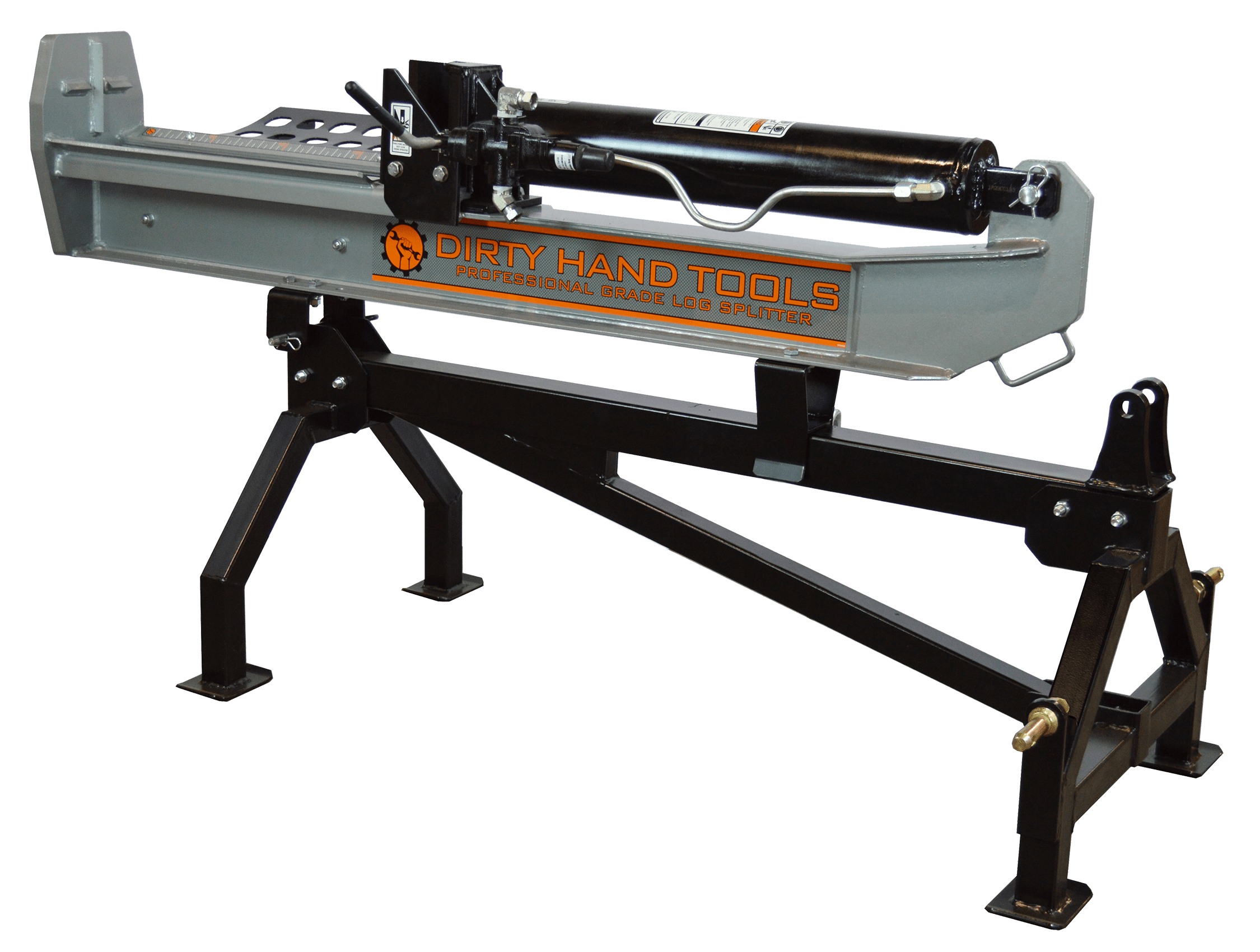 Dirty Hand Tools 3-Point Hitch Horizontal Vertical Log Splitter, Cat. 2 Tractors by Dirty Hand Tools