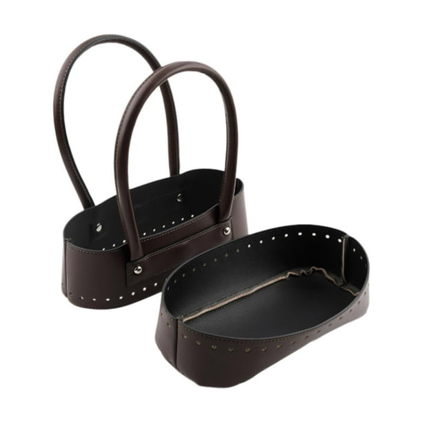 Kit para hacer bolsos de 2 piezas Yuyangstore materiales de bricolaje para regalos Marrón oscuro