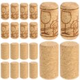 thumbnail image 5 of 20pcs Bottle Corks Diy Craft Corks Wine Bottle Corks Wooden Corks Replacement Corks Wooden Wine Stopper Wood Corks For Bottles, 5 of 5