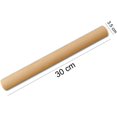 thumbnail image 1 of serony Wooded Rolling Pin Professional Dough Roller Non Stick Rolling Pin for Pasta Dough Pizza, 1 of 8