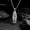 Skull Coffin, variant on Mens Gothic Punk Cross / Skull / Eye of Horus Pendant Biker Necklace Chain 24"-Cross 1