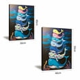 thumbnail image 4 of Vintage Whale Stack Canvas Wall Art Print for Bedroom Living Room Home Decor, 4 of 8