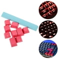 thumbnail image 1 of OULII 28Set Pink Pbt Key Color Caps for Mechanical Keyboard Manual Striking Comfort, 1 of 8
