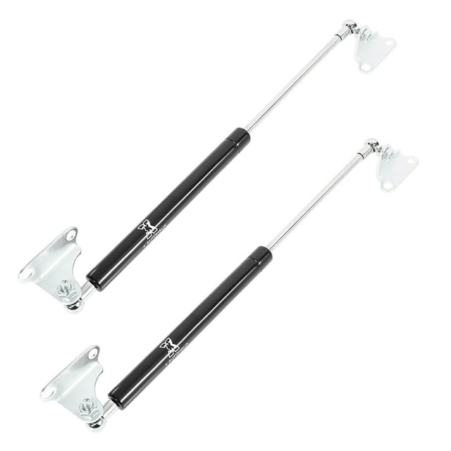 Unique Bargains 2Pcs 15 inch 200N/45LB Black Universal Lift Supports Struts Shocks Gas Spring Replacement for Car Boat RV