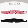 thumbnail image 2 of Yiaed Strawberry Cake Print Sleep Mask Blackout - Soft Eye Cover for Sleeping with Adjustable Veclro Breathable Eye Blindfold for Night Nap Travel, 2 of 7