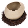 thumbnail image 1 of Cuencos para fideos instantáneos, recipientes pequeños para refrigerios, bandeja decorativa para alimentos, florero, cerámica de ratán, 1 of 6