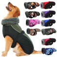 thumbnail image 1 of Abrigo para perros IECoII, extra cálido, reflectante, ajustable, para invierno, morado, 1 of 7