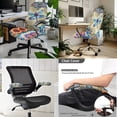 thumbnail image 2 of Xoenoiee Boho Mandala Dragonfly Pattern Office Chair Cover with Armrest Covers, Washable Rolling Desk Chair Cover Stretch Computer Chair Slipcovers for Swivel Chairs, Armchair, Boss Chairs, Small, 2 of 6