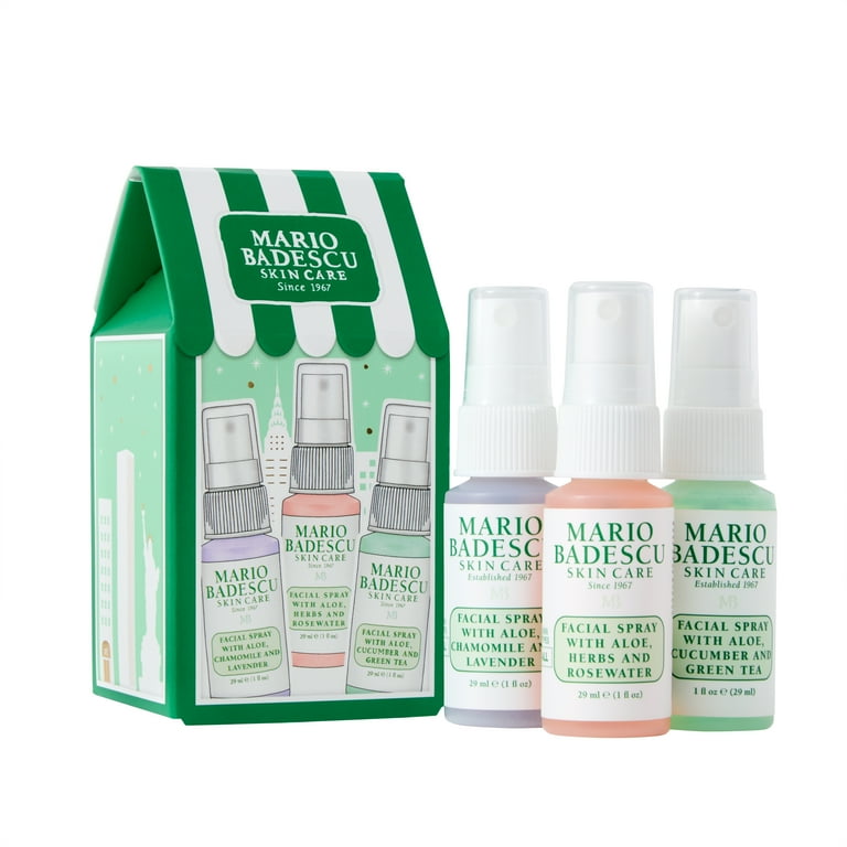 Mario Badescu Mini Mist Trio Holiday Hydrating Beauty Gift Set