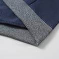 thumbnail image 6 of hoksml Men's Full Zip Hooded Sweatshirt, Contrast Trim Drawstring Hoodie Jacket with Kangaroo Pocket and Ribbed Cuffs, Casual Long Sleeve Outerwear, 6 of 8