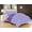 Lilac/Purple, variant on Reversible Down Alternative 3pc Comforter Set King, Navy/Silver