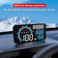 thumbnail image 3 of Digital Speedometer Universal GPS Car HUD Head Up Display MPH Overspeed Alarm, 3 of 11