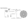thumbnail image 3 of SPAL 13" Pull Type Curved Blade Radiator Cooling Fan & Mount Kit, 3 of 6