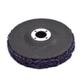 thumbnail image 3 of 5Pcs 46 Grits Poly Strip Disc Wheel Paint Rust and Oxidation Removal Clean for Angle Grinder Purple, 3 of 6
