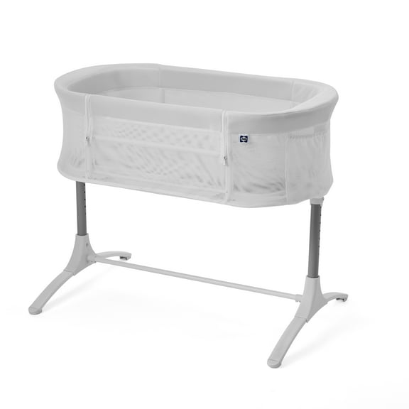 Sealy Airy Dreams Breathable 2-in-1 Baby Bassinet & Bedside Sleeper - White