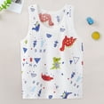 thumbnail image 2 of Karoyedx Boy Shirts Boys Athletic Tank Tops Breathable Mesh Undershirts Sleeveless Muscle T-Shirts for Kids White Size,6-7 Years, 2 of 5