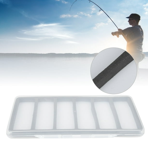 Fly Fishing Storage Box,ABS Magnetic Fly Fishing Fish Hook Boxwith Foam Magnetic  Fish Hook Storage Box Tailored for Perfection 