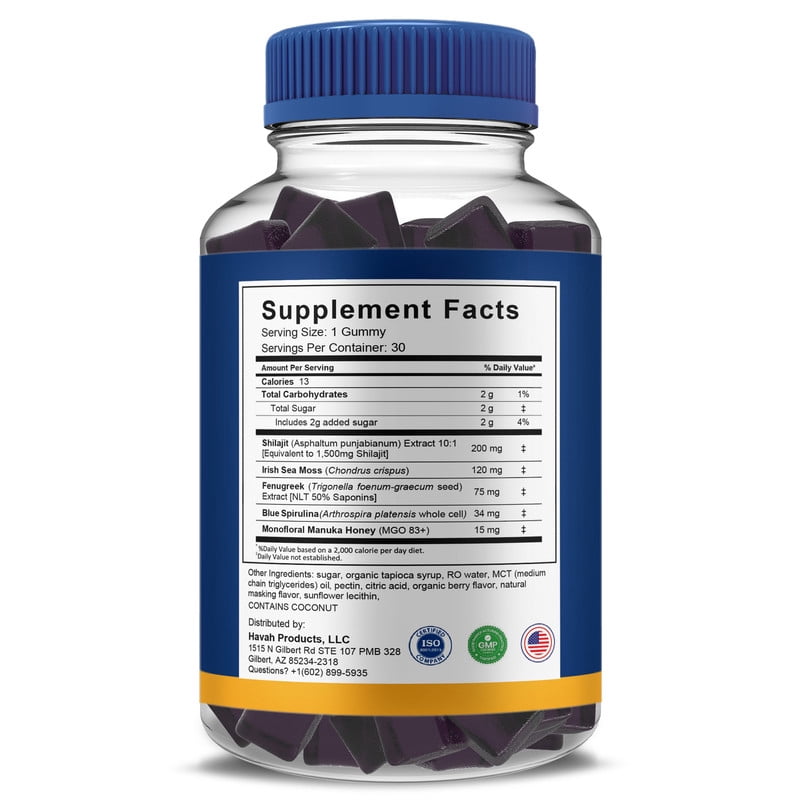 (2 Pack) Jellyfil Male Gummies, Jelly Fill Male Formula (120 Gummies)