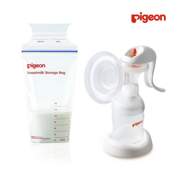 Set para lactancia Pigeon con extractor y bolsas almacenadoras