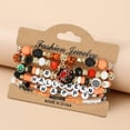 thumbnail image 4 of 12-Piece Gothic Halloween Bracelet Set – Multicolor Stackable Beaded Jewelry for Women & Girls, 4 of 6