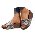 thumbnail image 1 of Dakaela Sandales Compensées à Plateforme pour Femmes, Bout Ouvert, à Enfiler, Mules à Talon en Liège, Chaussures d'Été Confortables, 1 of 8