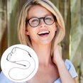 thumbnail image 4 of 6 Pcs Chaîne Porte-Lunettes Ronde Ethnique Verte Colorée Rouge Vin pour Femmes, 4 of 9