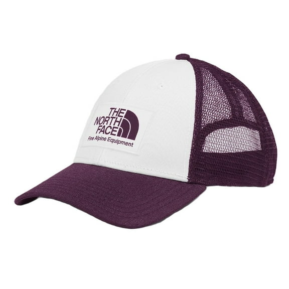 THE NORTH FACE Unisex Mudder Trucker Hat, Black Currant Purple/TNF White, One Size