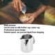thumbnail image 3 of Frothing Cup 304 Stainless Steel Drip Free Pointed Spout Integrated Milk Frother Cup Coffee Steaming Pitcher 700ml, 3 of 4