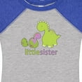 thumbnail image 4 of Inktastic Little Sister Purple Girls Baby Bodysuit, 4 of 5