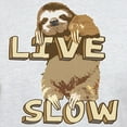 thumbnail image 3 of CafePress - Funny Sloth LIVE SLOW T Shirt - Men's Classic Graphic T-Shirt, 3 of 4