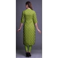 thumbnail image 5 of Bimba Printed Straight Kurti Kurtis For Women Summer Clothing X-Small, 5 of 6
