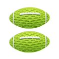 thumbnail image 1 of POINTERTECK Dog Squeaky Toy 2Pcs Teeth Cleaning Bite-resistant Durable Rugby Shape Pet Puppy Dog Teeth Grinding Toy, 1 of 5