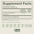 thumbnail image 2 of Prominent Nutrition S-Acetyl L-Glutathione Supplement - Clinically Researched Emothion Acetylated Glutathione for Normal Liver Detoxification Support & Optimal Antioxidant Effect, 60 Vegan Capsules, 2 of 7
