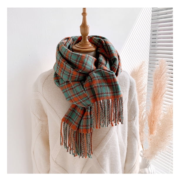 blanket shawl womens plaid shawl