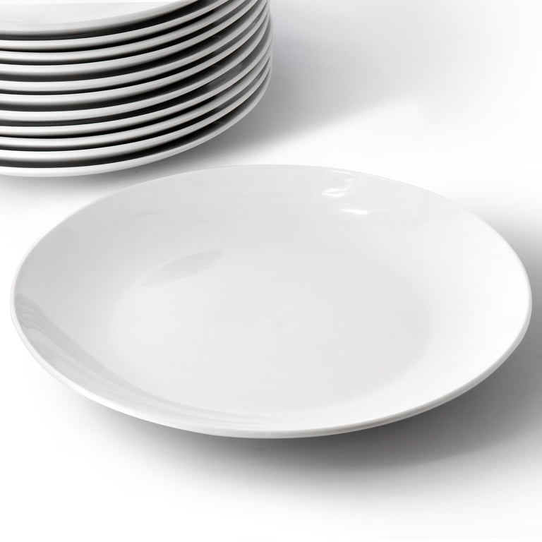 Elama Professional Kitchen 12-Piece Porcelain Dinner Plate Set photo 2