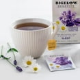 thumbnail image 3 of Bigelow Benefits Sleep Chamomile Lavender Herbal Tea, Caffeine Free, 18 Count (Pack of 6), 108 Total Tea Bags, 3 of 6