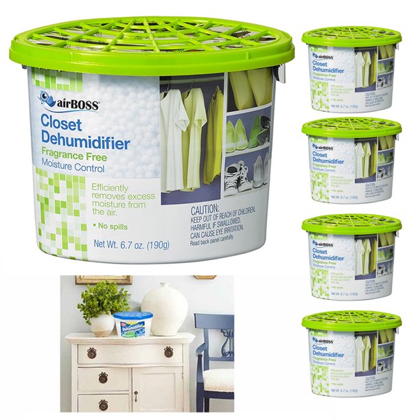 5 Air Room Dehumidifier Moisture Absorber Odorless Portable Closet Kitchen 6 3oz Walmart Com Walmart Com