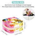 thumbnail image 5 of Shivering Travel Portable Square Jewelry Box for Rings Earrings Necklaces Bracelets Girls Women Display Case Holder Organizer Stand Storage Box, 5 of 6