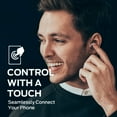 thumbnail image 5 of Monster Wireless Earbuds, Bluetooth 5.0 in-Ear Headphones with Charging Case, Stereo Earphones Deep Bass Sound, IPX5 Waterproof, Built-in Mic, Clear Call, Secure Fit for Sports, 5 of 5