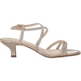 thumbnail image 6 of Touch Ups Womens Maisie Heeled Sandal 8.5 Champagne, 6 of 8