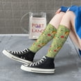 thumbnail image 6 of Picia Women Crew Soft Moisture-wicking Socks Taco Pattern Design Cotton Socks, One Size fit All, 6 of 9